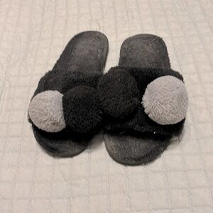 Black flip flop slippers size 38/39